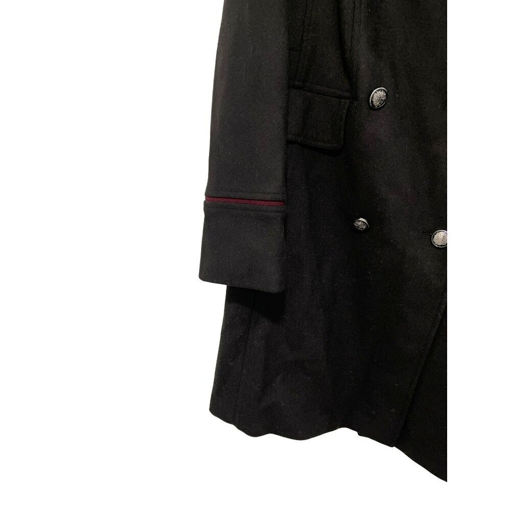 Vince Camuto $340 Black Wool Blend Double-Breasted Coat XXL NWT - Picture 3 of 6